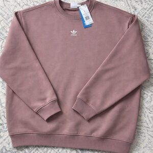 Adidas Women’s Dusty Plum Crewneck Sweater